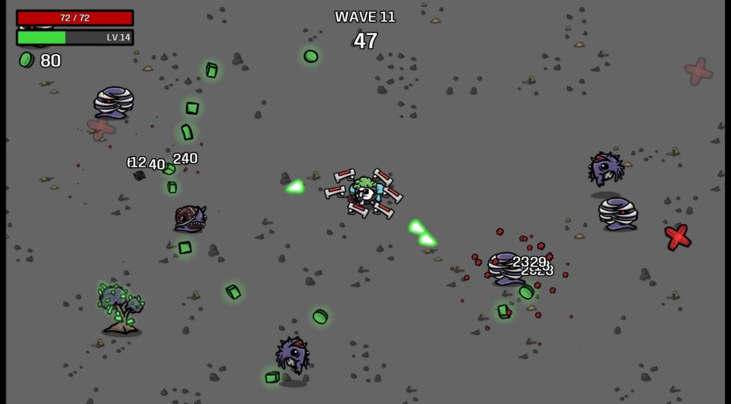 An image showing the Doctor character in action