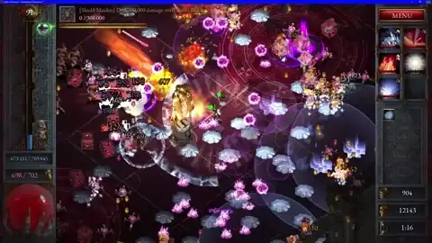 Animated GIF of halls of torment gameplay