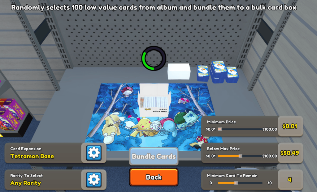 Modded workbench with allowable max price increased