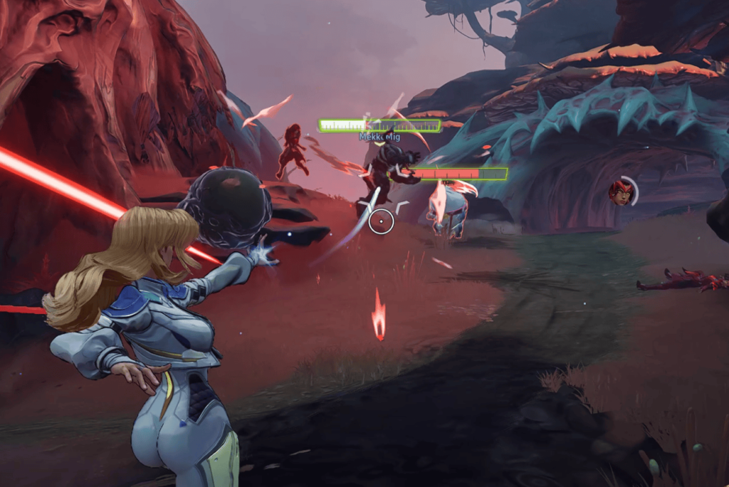 Healing a Venom player as Dagger