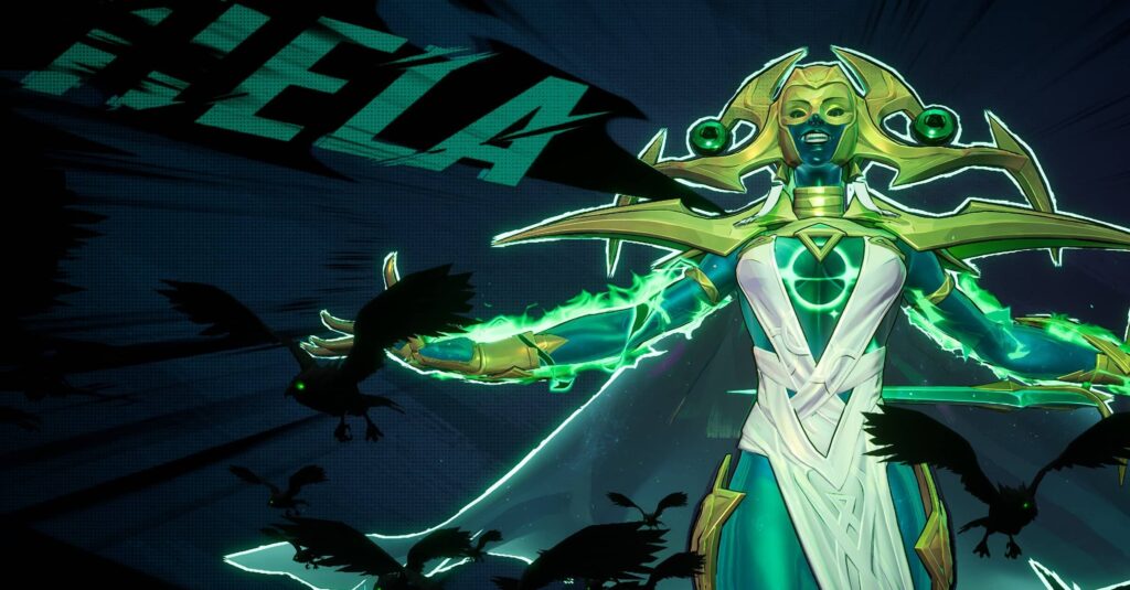 Marvel Rivals Hela intro animation