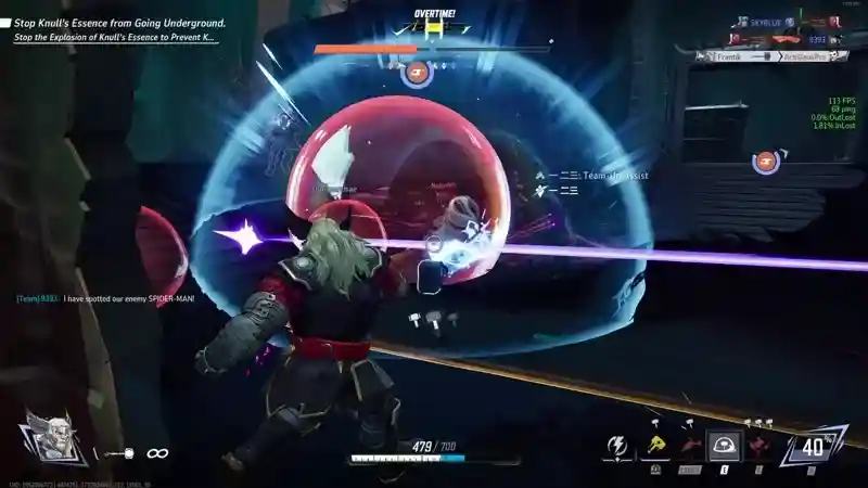 Defeating Magneto and Jeff on the objective