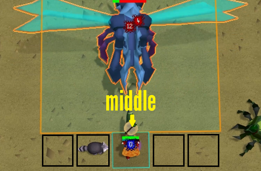 Where to stand during phase 2