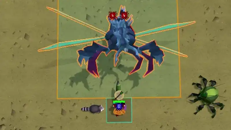 Phase 2 shockwave attack dodging example