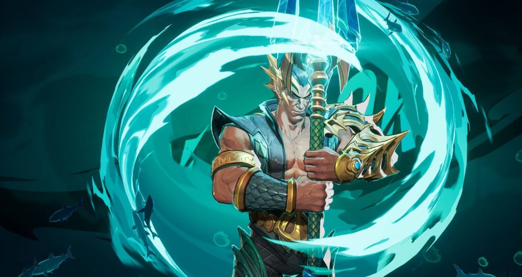 Marvel RIvals' Namor intros plash screen
