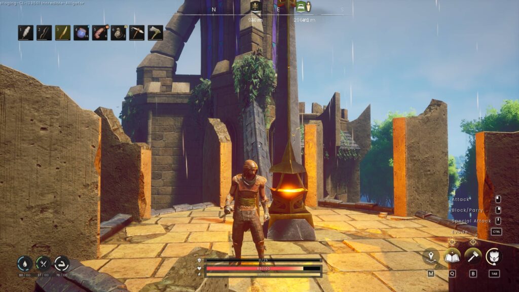 One of the pedestals involved in the quest