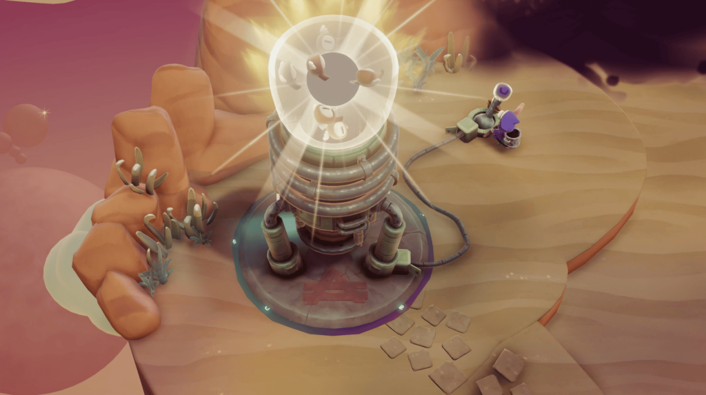 Activating the central tower in Tempest Tower