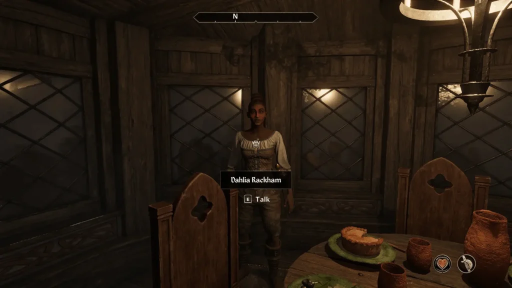 Dahlia Rackham inside her ship