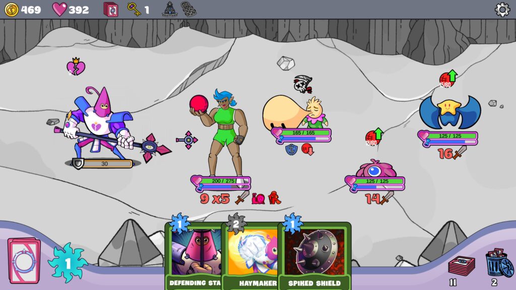 Fighting enemies as the first character in KindFolx