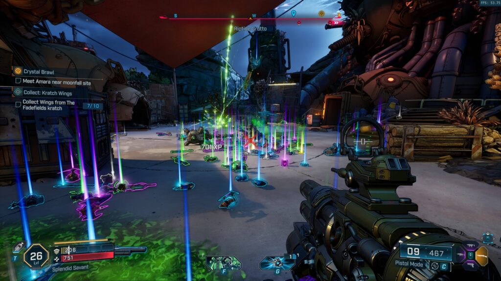Splashzone's arena after barely 5 minutes worth of re-fights