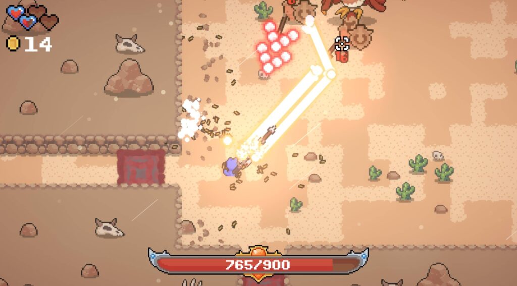 Meowmunitions desert boss fight