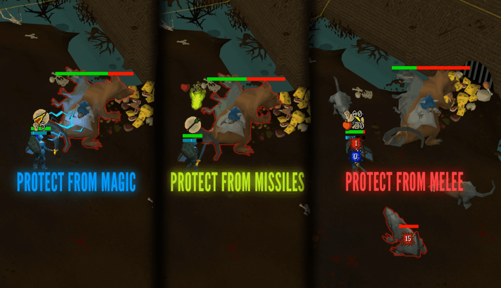 A helpful infographic showing the correct prayers