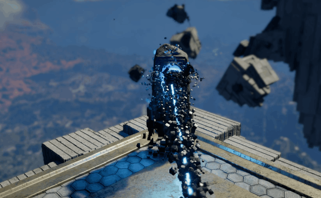 Turning the alignment device with axiom force