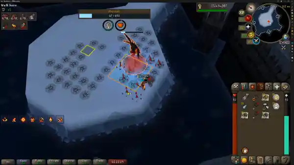 Animated example of Echo Amoxliatl's enrage phase