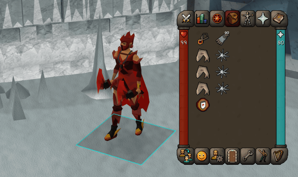 My usual inventory when fighting Echo Amoxliatl