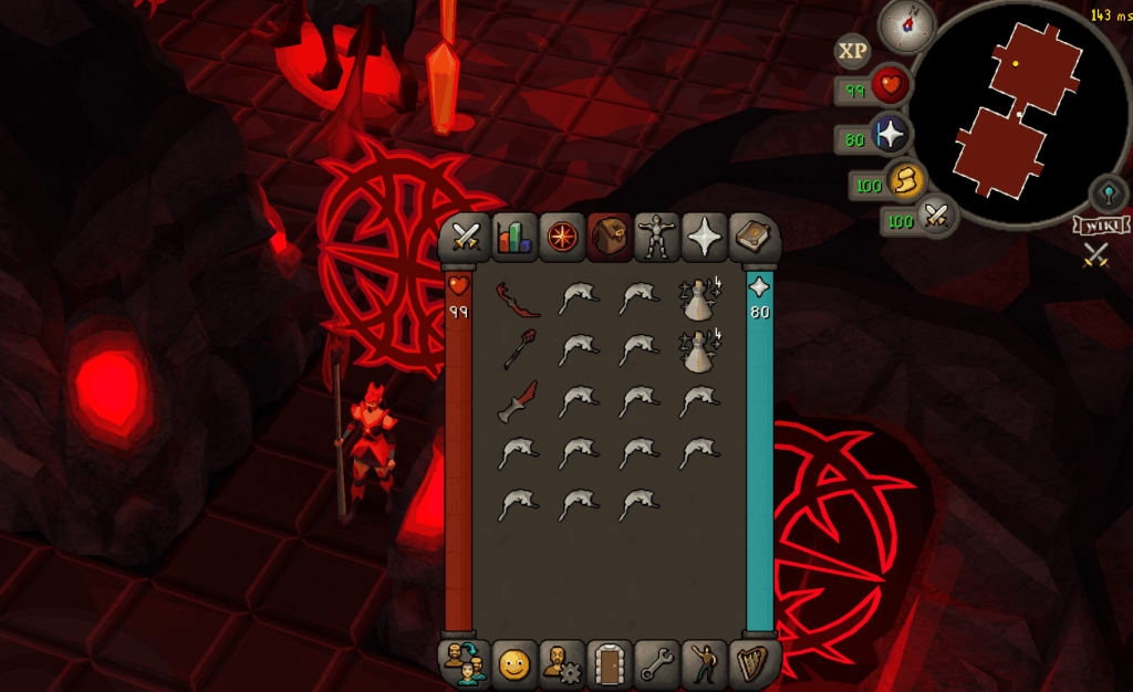 OSRS Echo Hunllef inventory example