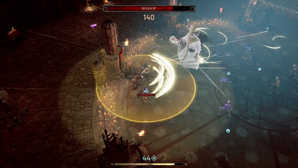 Fighting the Bishop in Arms of God