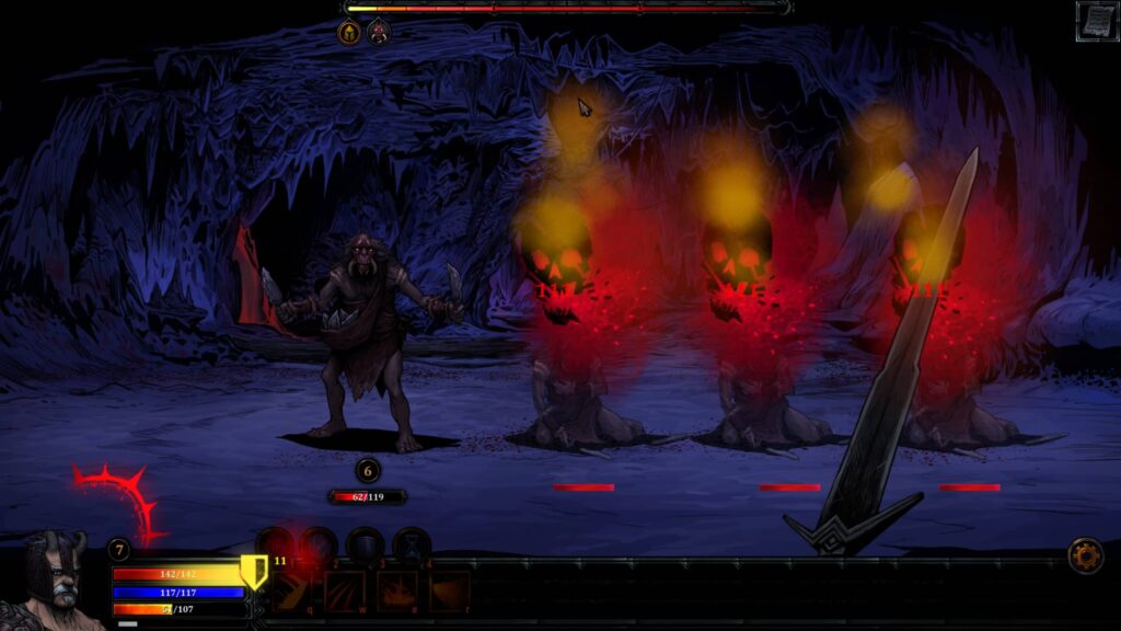Playing as a warrior in HellSlave 2