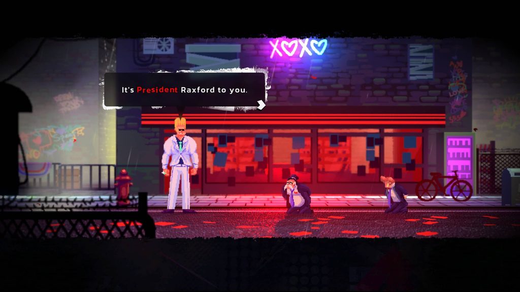 Meeting President Raxford in Anomaly President