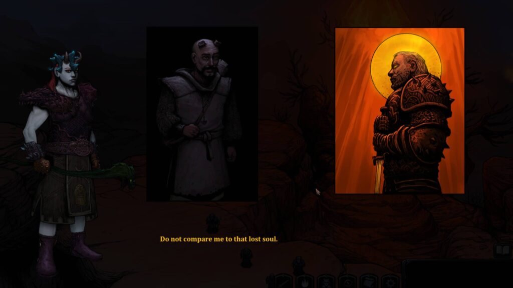 A cutscene in HellSlave II