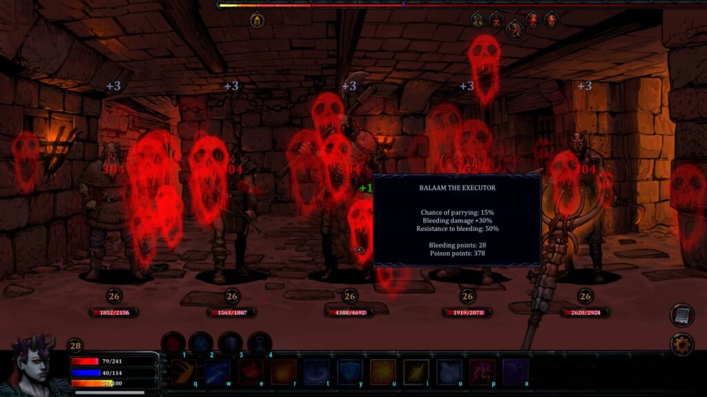 Fighting Balaam the Executor in HellSlave II