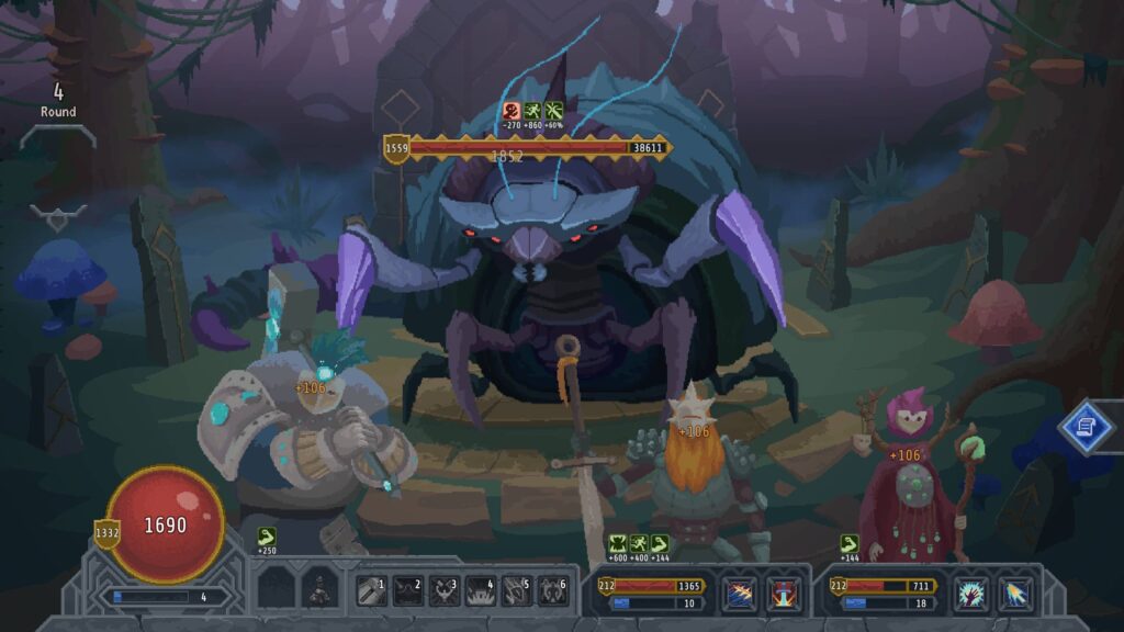 Fighting a Sentinel as the paladin in Lootbound.
