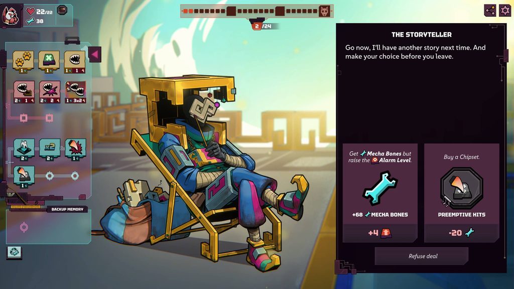 The Storyteller NPC in Dog in the Machine.