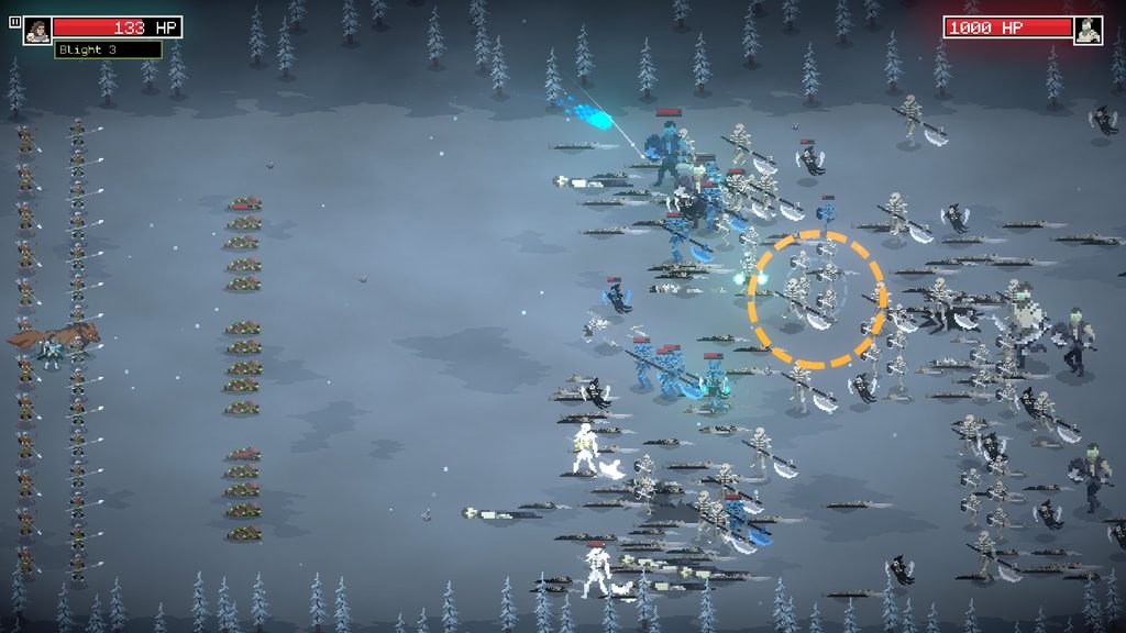 Aiming a fireball in Legion Breaker